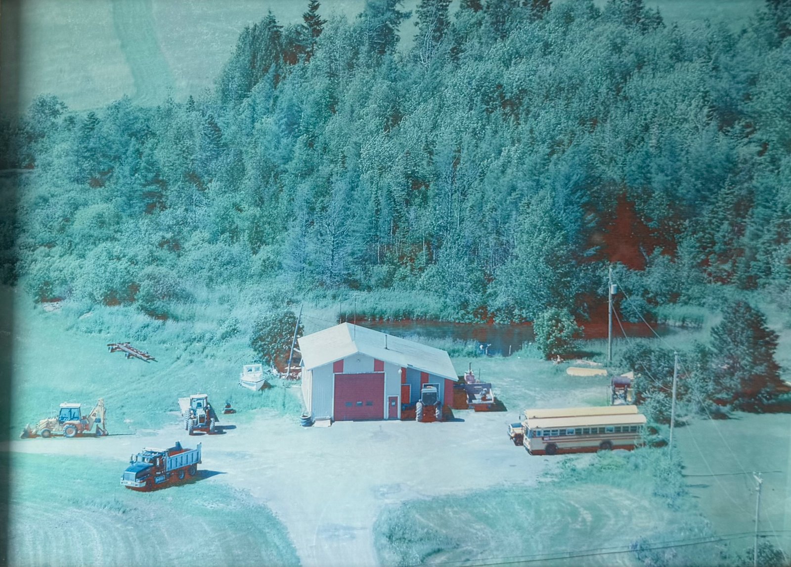 Garage Jeff Robinson in its early days, 1977